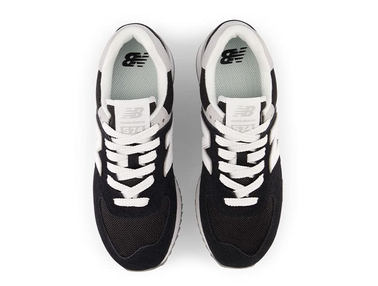 Zapatilla New Balance 574 Stacked Mujer Negro