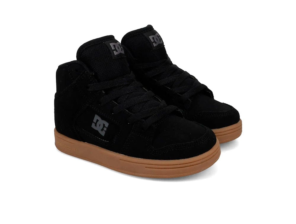 Zapatillas Dc Manteca 4 Hi Niño Negro
