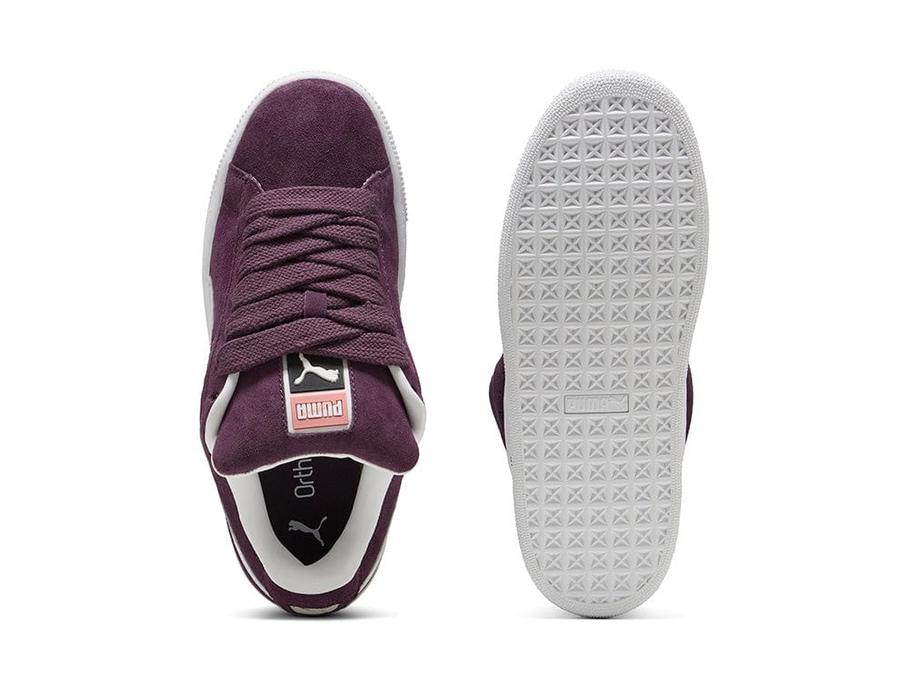Zapatillas Puma Suede Xl Mujer Burdeo