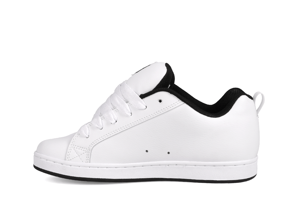 Zapatillas Dc Court Graffik Mujer Blanco