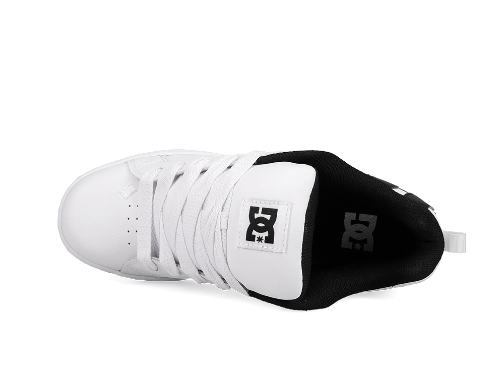 Zapatillas Dc Court Graffik Mujer Blanco