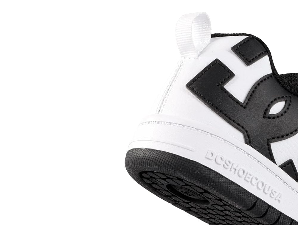 Zapatillas Dc Court Graffik Junior Blanco