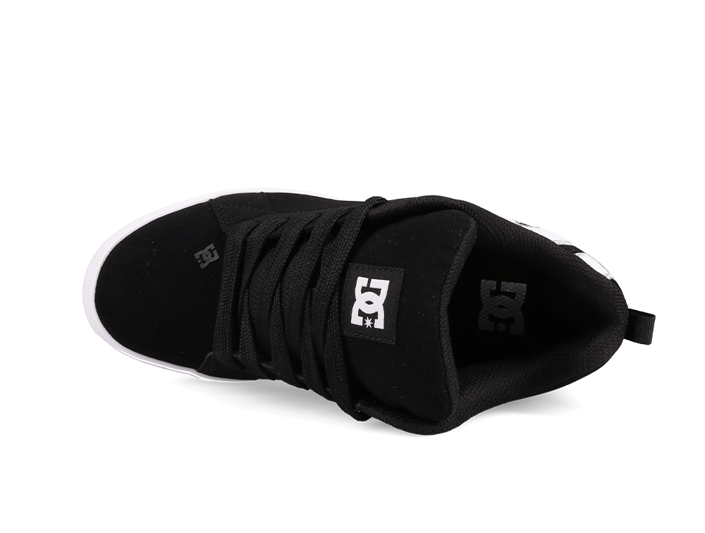 Zapatillas Dc Court Graffik Plataforma Mujer Negro